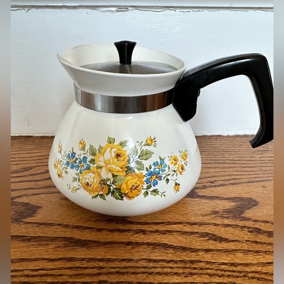 Corningware Kitchen Vintage Corning Ware Lancaster 6 Cup Teapot